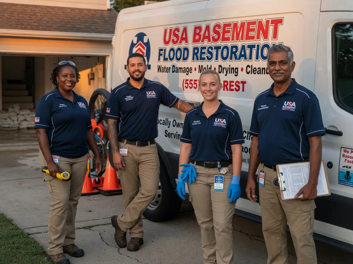 Basement Flood Cleanup company in Newtonsville, OH